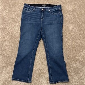 Torrid Dark Blue Denim Jeans straight leg 18